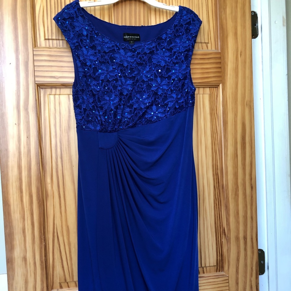Beautiful blue evening dress